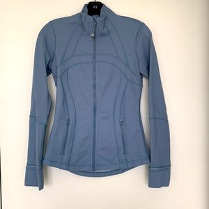 Lululemon Define Jacket Zip Up Blue Size 6 Barely Worn!